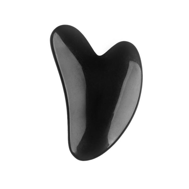 1Pc Resin Gousha Stone Face Roller Gouache Scraper - Facial Gua Sha Tool for Massaging And Skin Care