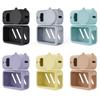 3Pcs/set Silicone Protective Case Lens Cap with Lanyard Soft Cover Anti-scratch Full Protection for DJI Osmo Nano Soft Cover