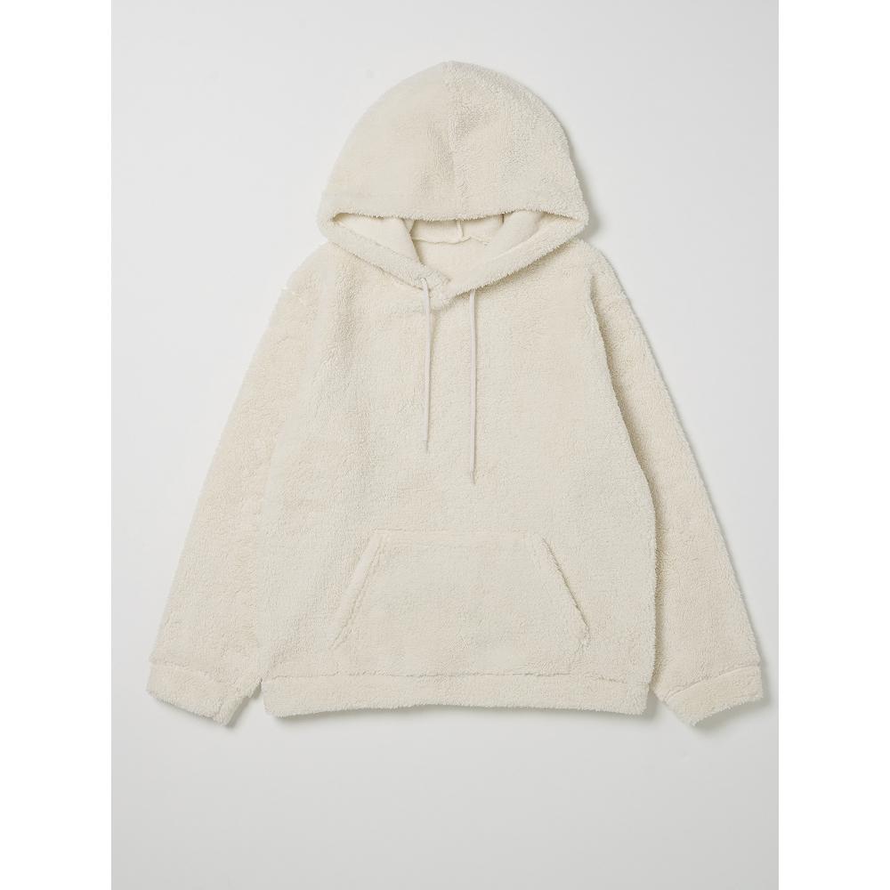 

DaiSo [coMMon] Fluffy Long Sleeve Fleece Hoodie S M Ivory [Common] Fluffy Long Sleeve Fleece Hoodie M Ivory