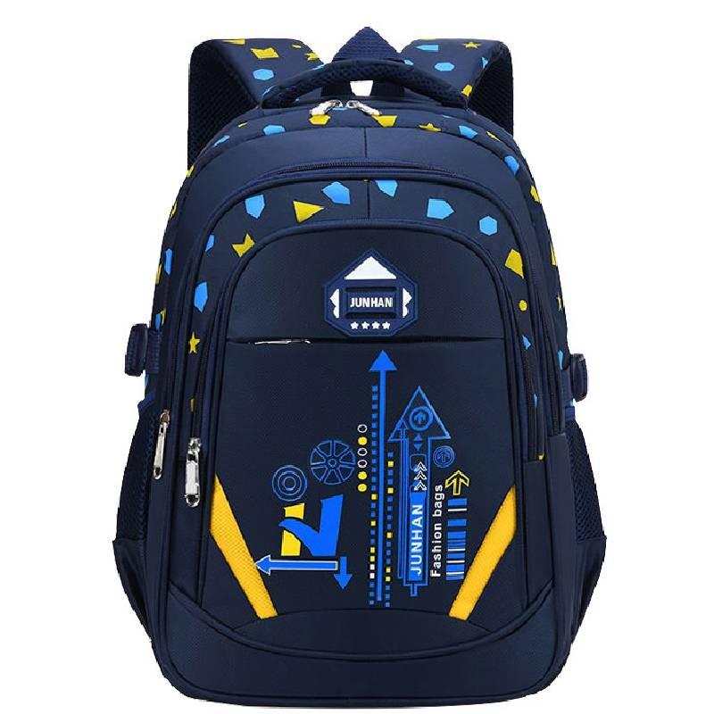 Children Printing School Bag Light Weight Backpack Spine Protection Waterproof