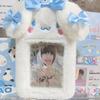 Cinnamoroll & My Melody Plush Card Holder - Ideal for Campus Meal, Bus Pass, ID, or Photos