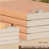 A4 Kraft Paper Straight Spine Notebook, Thickened A5, Retro Style for Junior and High School Students & Office Use