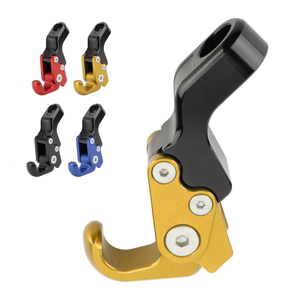 Motorcycle Luggage Bag Hook Hanger 10.5mm Aluminum Alloy Versatile Secure Fixing Claw Shaped Helmet