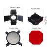 Precise Lighting Control Flash Diffuser Kit Including BD-03 Barn Door & Filters