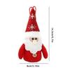 Christmas Gnome Hanging Ornaments with Lights Handmade Design with LED light for Shelf Table Fireplace Christmas Tree