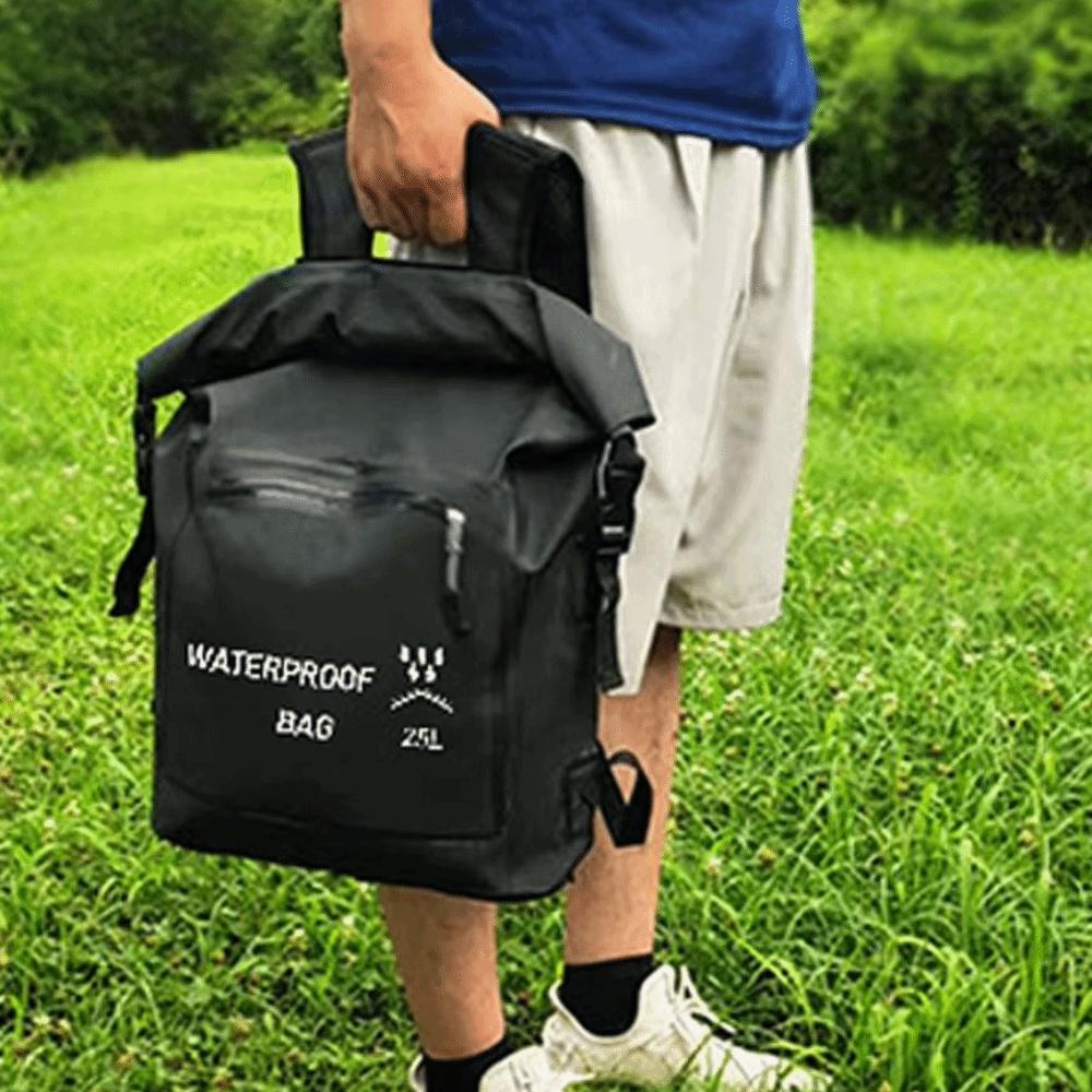 Verdicktes Material Strandaufbewahrungstasche Rollverschluss Schwimmrucksack Rafting