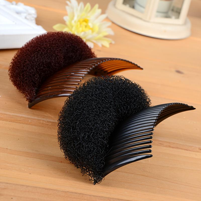 2Pcs Fluffy Sponge Hair Pad Fluffy Root Lifting Tool - Female Invisible Clip-on Foam Pad