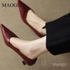 Damskie czółenka w szpic wsuwane Miękkie Wygodne Eleganckie Damskie Buty Codzienne Francuski Retro Zapatos Para Mujer Rozmiar 35-41
