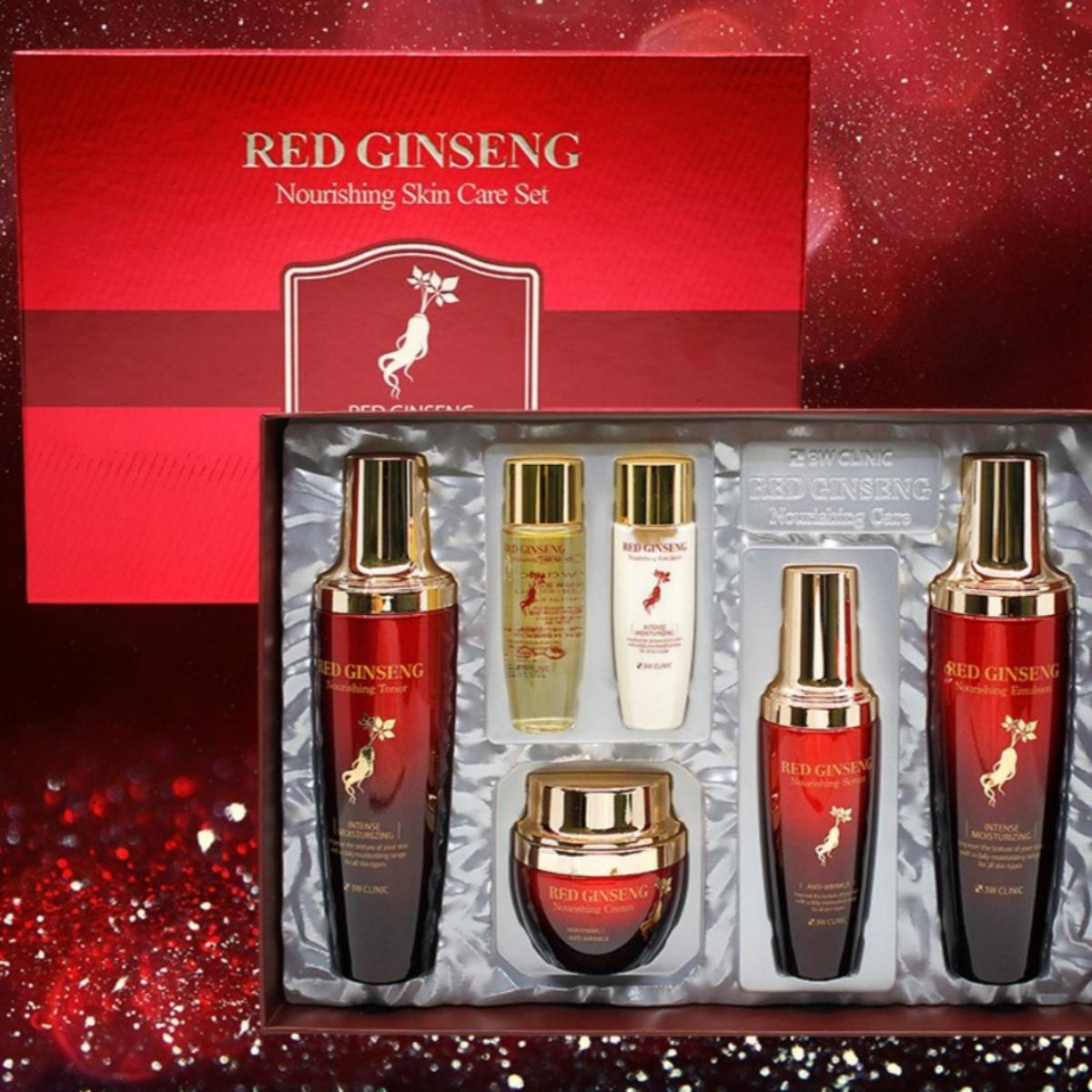 

3w Clinic Набор для ухода за кожей Red Ginseng Nourishing 4