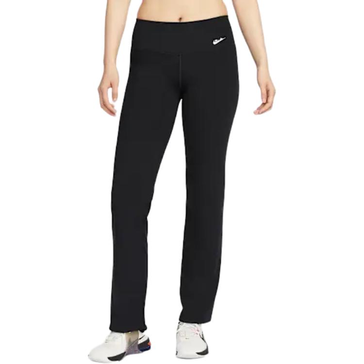 

Nike Dri-Fit Power Quick-Dry Comfortable Simple Knitted Training Pants Women Pants Black IF0617-010 M