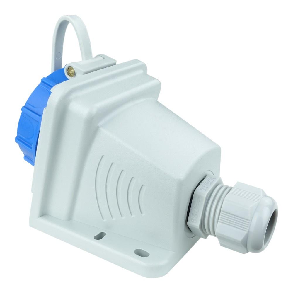 Hermetic Wall Socket 16A 2P+Z 230V Ip68 Surface-mounted Schuko 1162