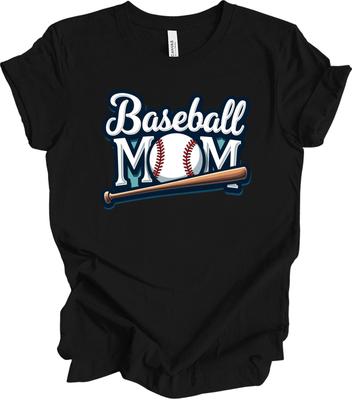 Trendy Baseball Mom Game Day Graphic Sports Mama Boy Mom Gift T-shirt