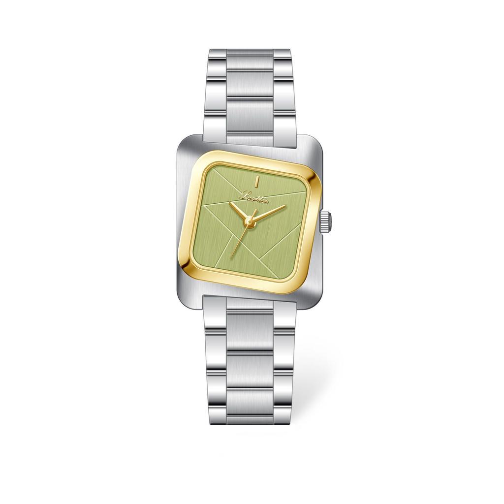 Square steel belt watch fashion belt women's watch Shi Gaudi