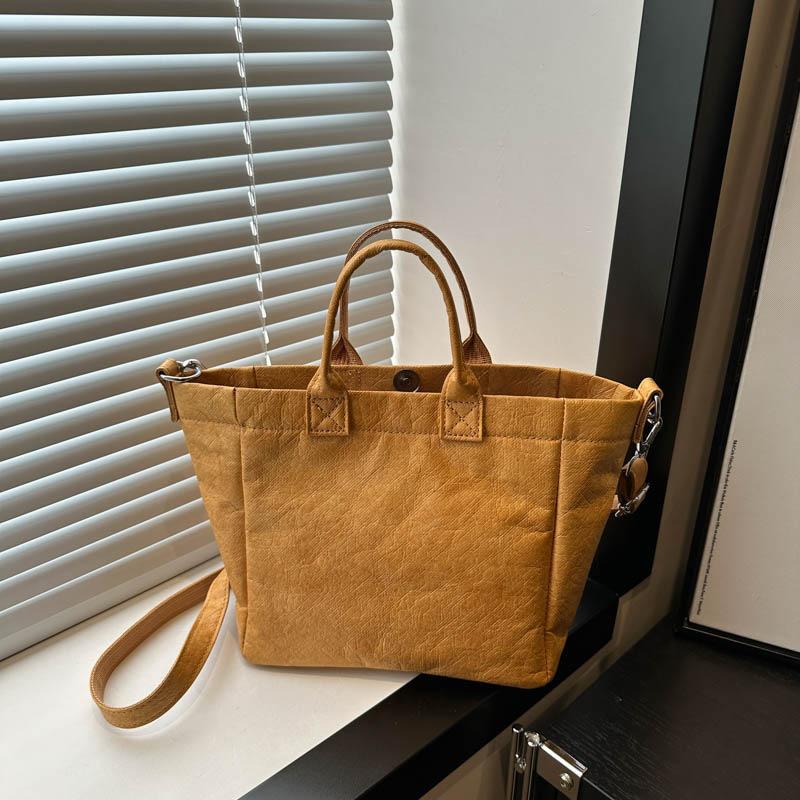 

2025 новая модная универсальная текстурная большая вместимость портативная сумка-тоут на плечо сумка-мессенджер