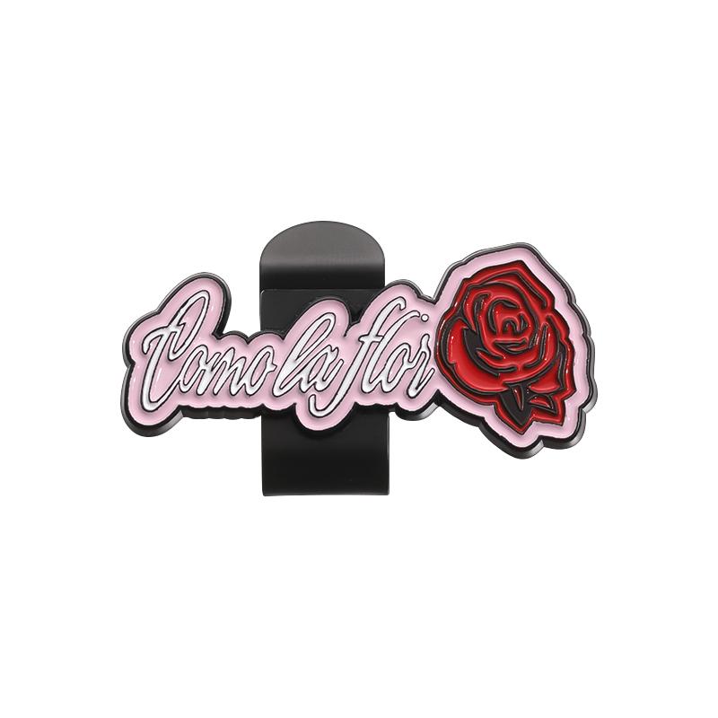 

Golf Hat Clip 0.9 inch Lucky Clover Hard Trendy Hat Metal Badge Jewelry Gift for Friend