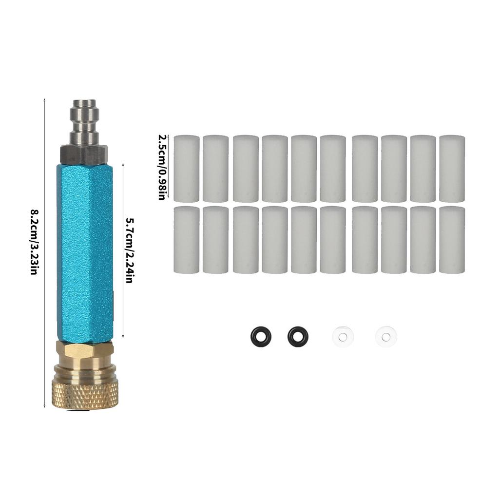 Industrial Oil Water Separator 30MPa Corrosion Resistant Metal Auto Pressure Relief Oil Separator for Underwater Diving