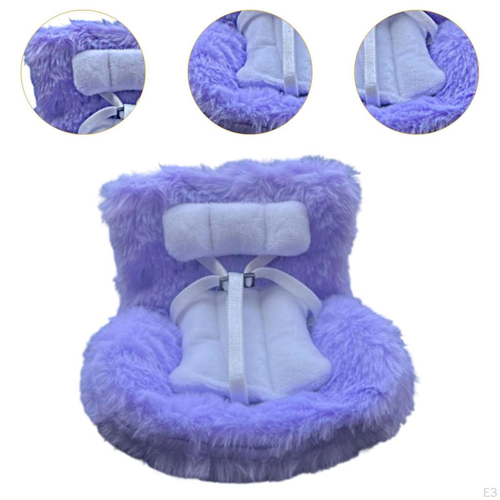 Car Decoration for 17cm Dolls with Pillow Air Vent Display