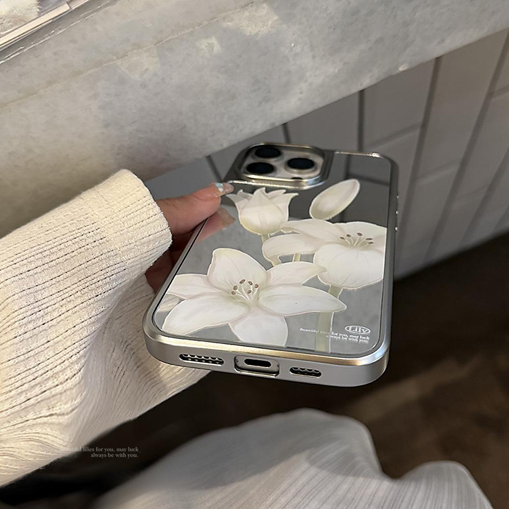 Creative Lily Phone Case for iPhone 17 and iPhone 17 Pro Max