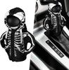 Hoodie-Style Plush Car Gear Shift Cover Anti-Slip Knob Protector, Cute Fashion Auto Accessories for Women Sedan SUV Interior