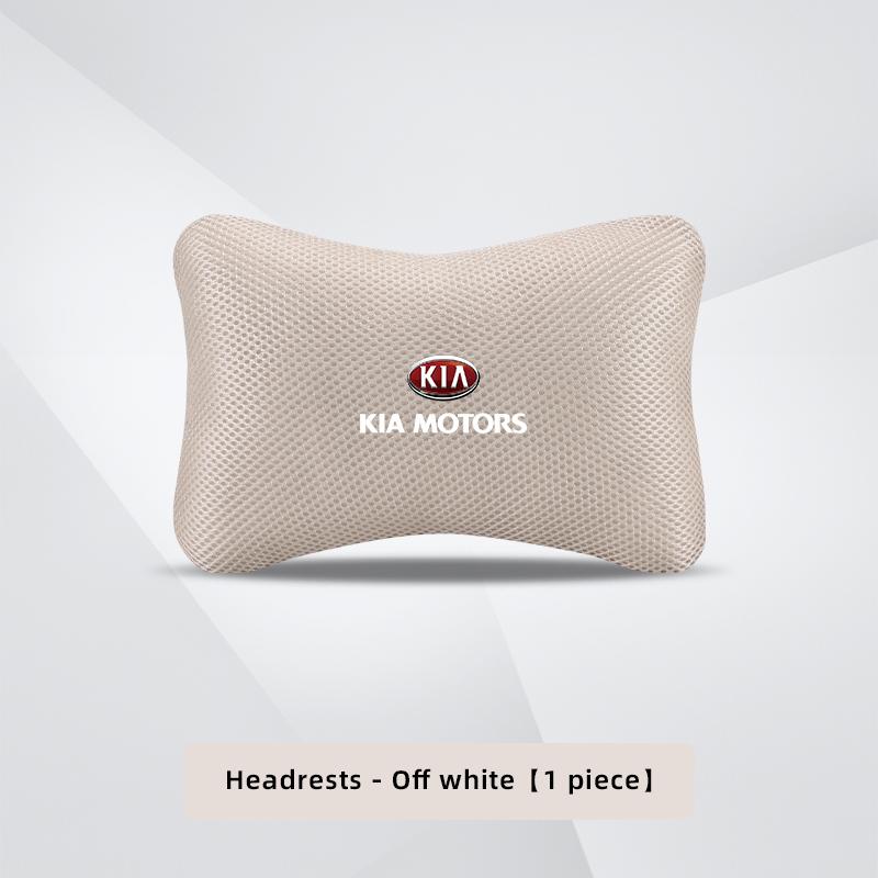 Soie glacée Oreiller de soutien lombaire pour appui-tête de voiture Coussin souple pour KIA K5 K9 RIO Sorento Ceed EV6 Sportage Carnival Stinger Forte Niro