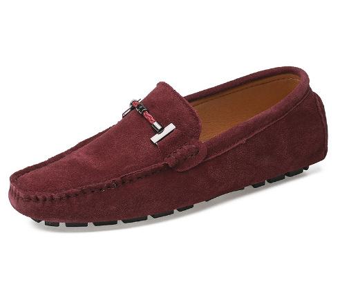 Luxury Men Loafers Slip on Sneakers Casual Boat Shoes New Fashion Male Driving Shoes Soft Moccasins Suede Flat Men Shoes Zapatos