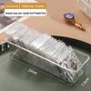 Jewelry Storage Box with Anti-Oxidation for Earrings, Necklaces, and Rings - Transparent Drawer Organizer