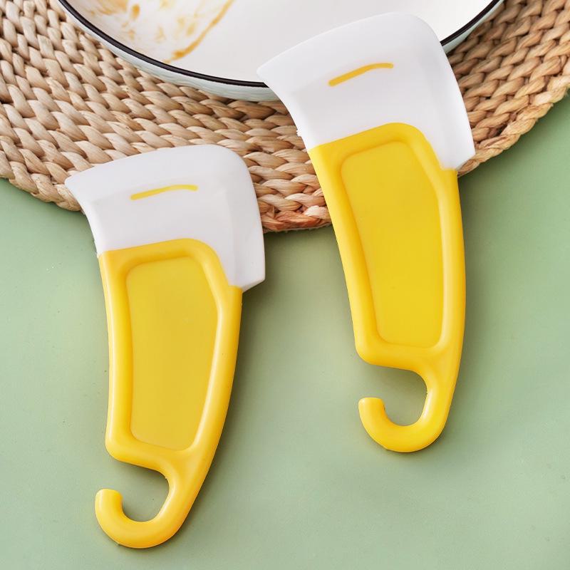 Silicone Scraper for High-Temperature Cookware - Non-Stick Pan Cleaner