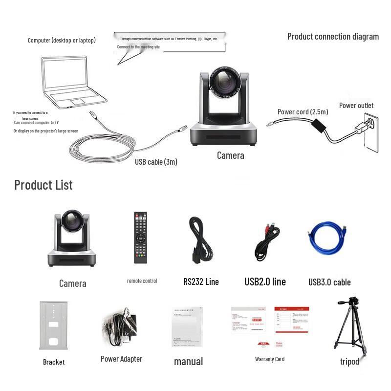 Hongshidao HD Video Conference Camera (CN version)