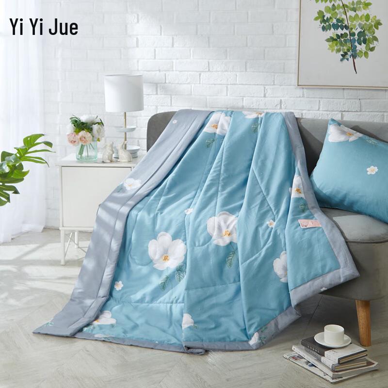 Yiyiai 100% Cotton Printed Summer AC Quilt
