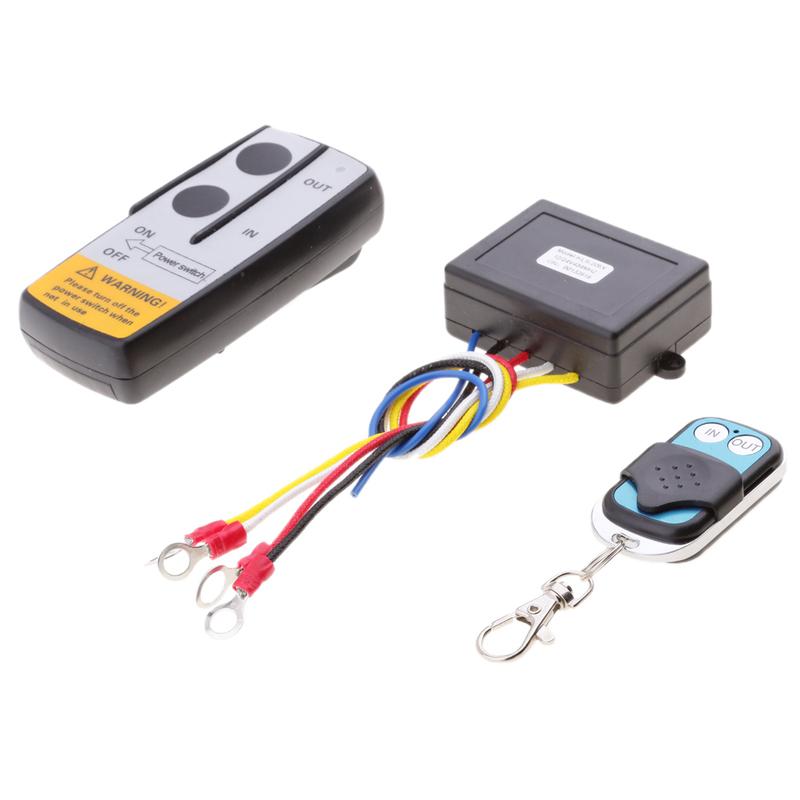 KLS-205/2 Wireless Remote Control System for 12 Volt Car UTV ATV SUV Winch