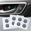 1/2/5/10 Stück Auto Innenraum Dekoration Aufkleber Abzeichen Auto Styling Zubehör für Giulia Stelvio Giulietta 156 159
