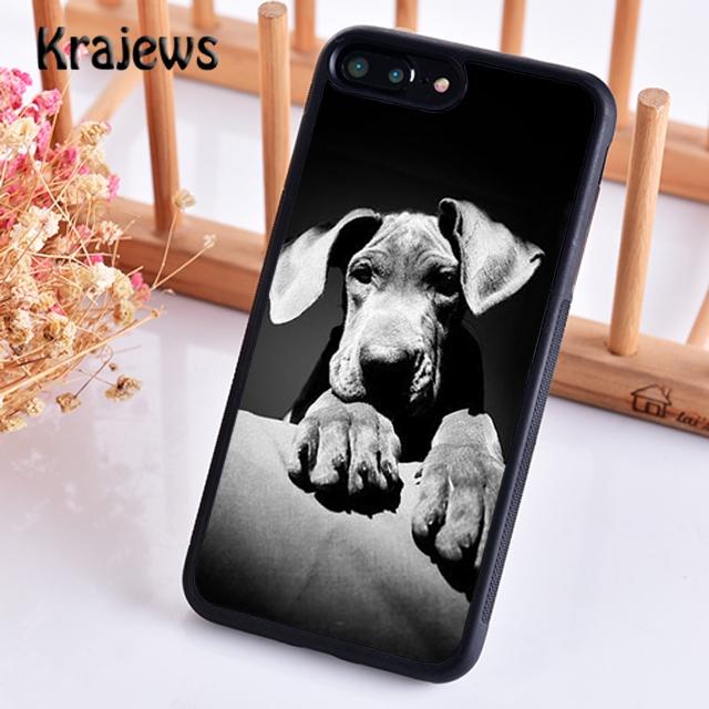 Krajews Great Dane Dog Breed Phone Case Cover For iPhone 17 Air 16 15 14 Plus 11 12 13 Pro Max Coque Shell Fundas