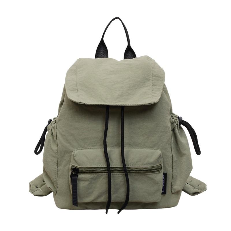 Schoolbag Handsome Mijia 1011 New Fashion Simple Lazy Wind Backpack Japanese Casual College Student School Bag Women's Backpack