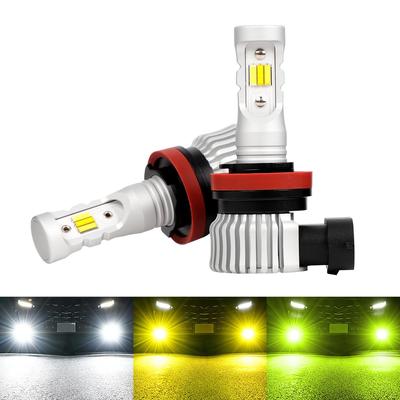 Kitazawa Shoji Dimljus, 3-färgsbyte, H8 LED, H16 LED, Dimljus, H11,