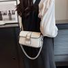 Classic Women's Bag  New Summer Texture Pu Leather Crossbody Bag Popular Chain Shoulder Underarm Small Square Bags