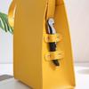 2024 Luxury Pu Leather Red Wine Packing Bag with Handles Reusable Wine Carriers Handbag Gift Champagne Two Bottle Packaging Bag