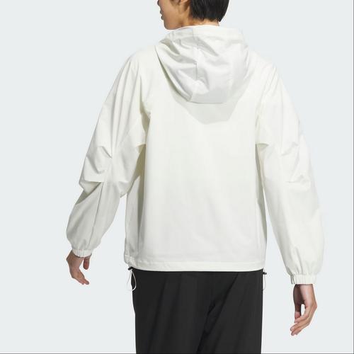 adidas Tech Woven Outdoor Casual Sports Zip Hoodie Jacket JJ1127