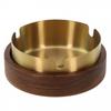Spacious Wooden Tray with Detachable Stainless Steel Liner