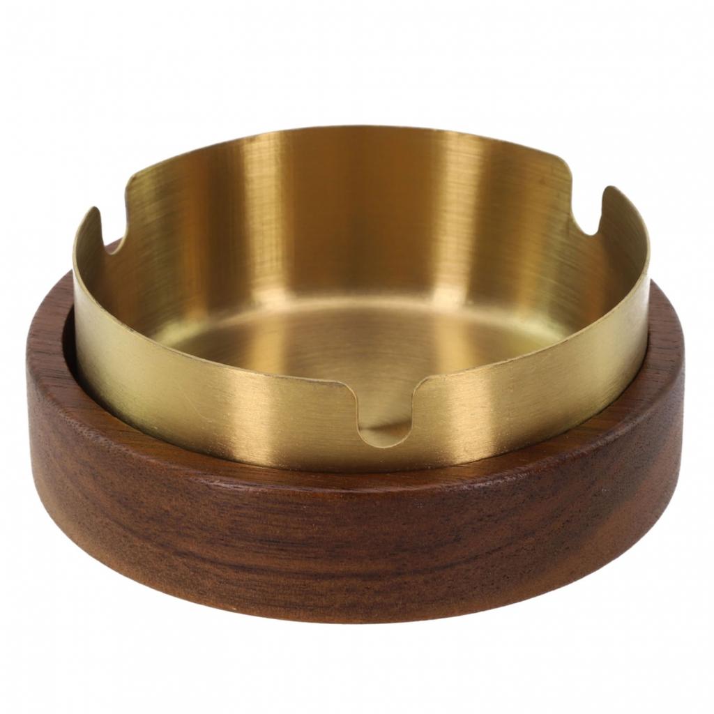 Spacious Wooden Tray with Detachable Stainless Steel Liner