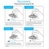 Mini Drone LED UFO Type Flying Helicopter Spinner Fingertip Upgrade Flight Gyro Electronic Flayaball Adult Kids Toys