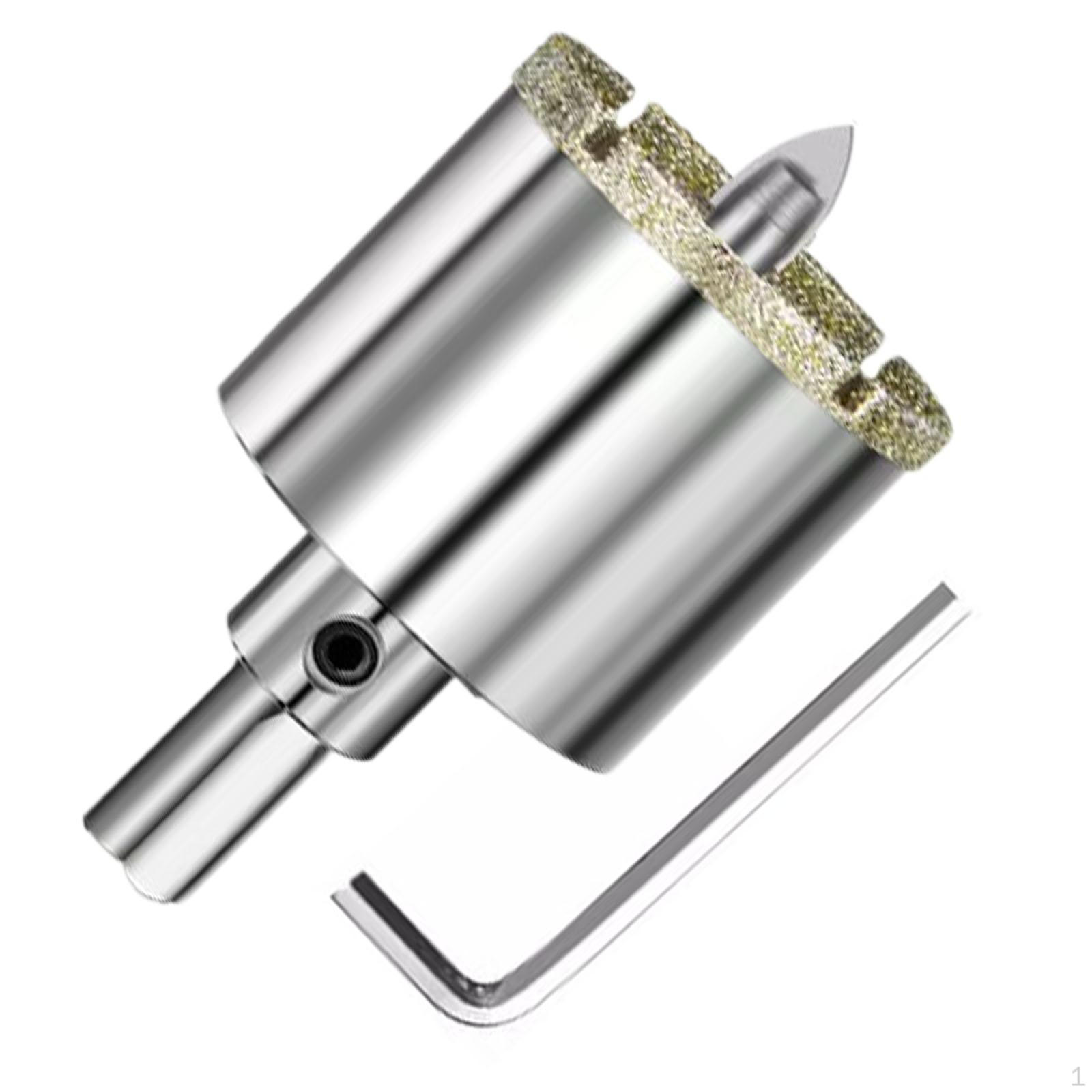 

Паяный алмазный открыватель отверстий с центральным сверлом, гладкая резка, инструменты, прочные, стекло Diameter 50mm