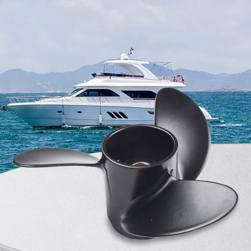 Black Propeller 1 Piece Alternatives Aluminum Boat