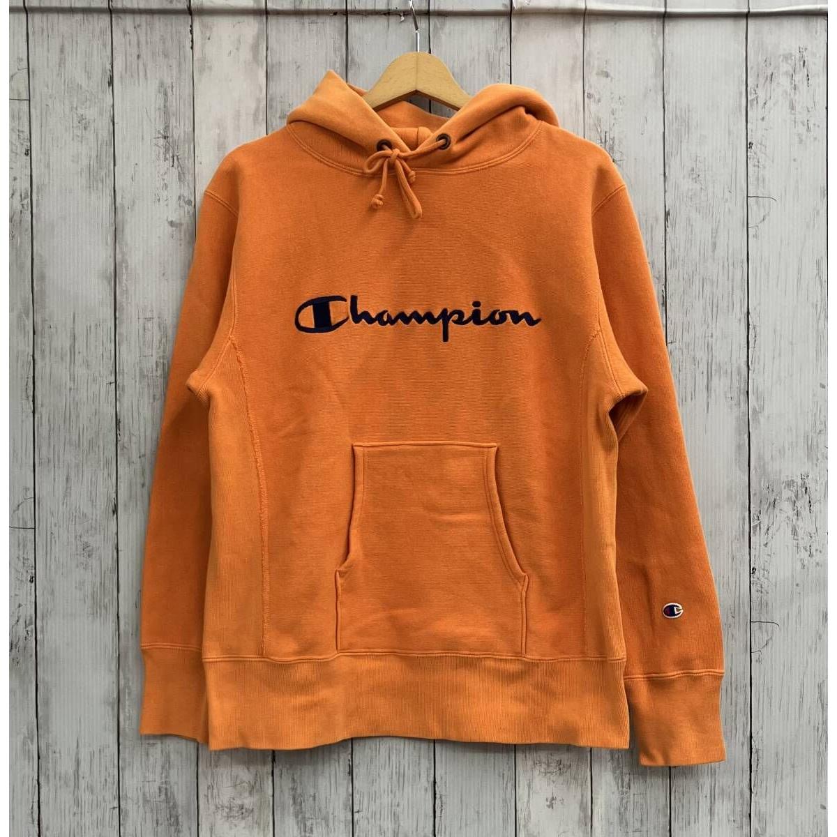 Used champion Champion Parka Reverse Weave L Size Orange American Casual