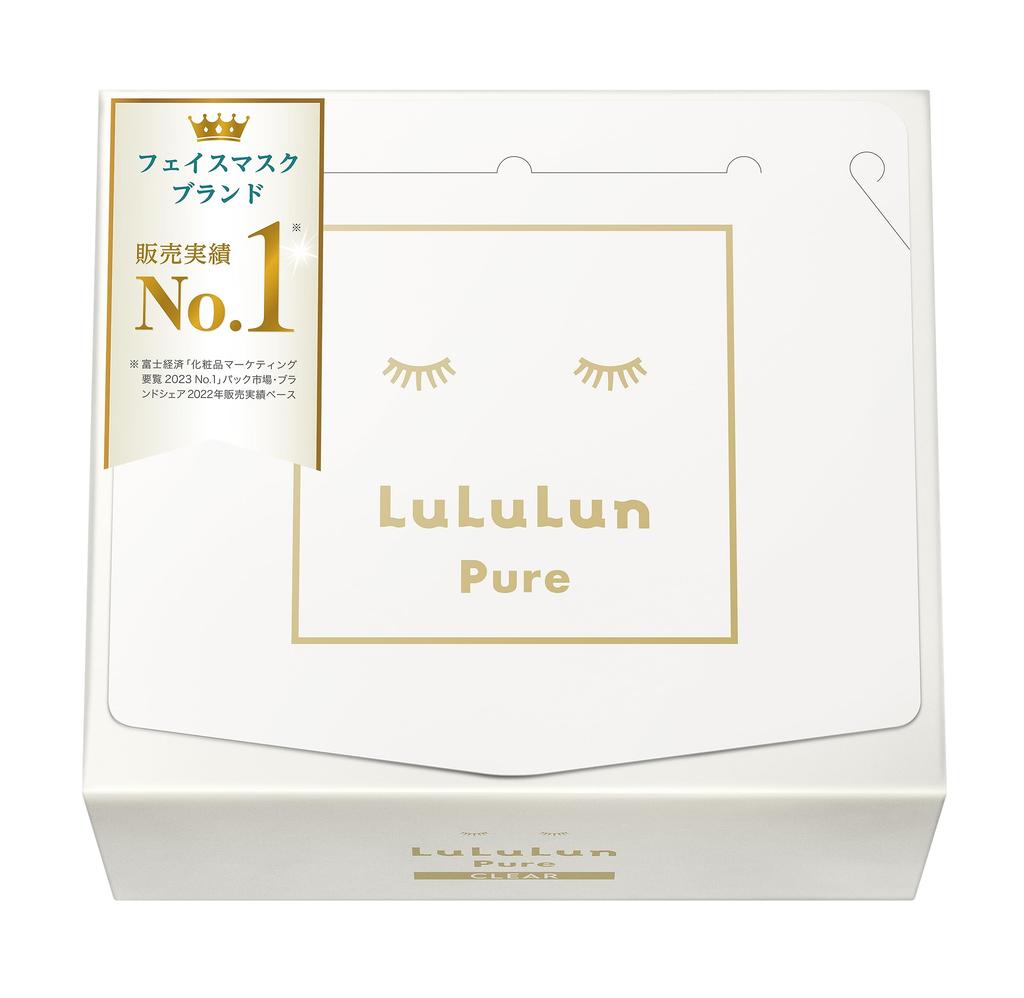 LULULUN LULULUN 32 Pieces Face Mask Hydrating White (transparent Mask)