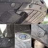 Motorabdeckung Unterbodenschutz Clips M6 Karosseriebolzen U-Mutter Schrauben Halter Spritzschutz für Peugeot 4008 3008 2008 508 408