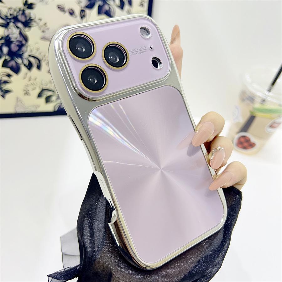 Aurora Electroplated Slim Anti-Fall Case for iPhone 14/13 Compatible with Apple 17/16/15 Pro Max