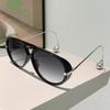 Fashion Women Luxury Glasses Oversized Pilot Sunglasses Women For Men Popular Vintage Sun Glasses Punk Double Bridge Eyeglasses