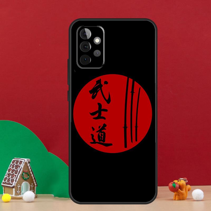 Japan Samurai Ninja Ronin Case For Samsung Galaxy A54 A06 A16 A26 A36 A56 A53 A32 A52 A33 A13 A55 A35 A15 A14 A34 A17