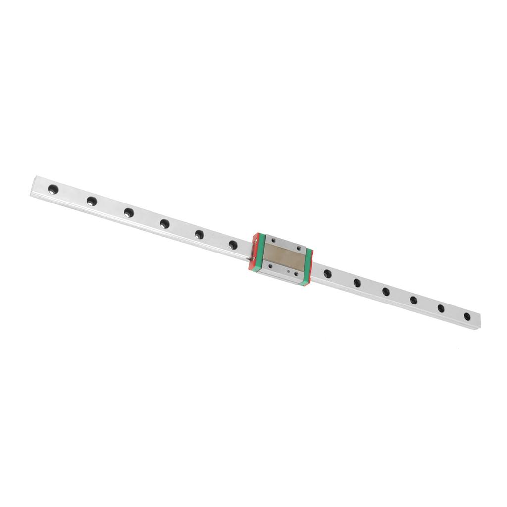 1pc MGN12H Miniature Linear Rail Guide 350mm Length 12mm Width   Slide Block