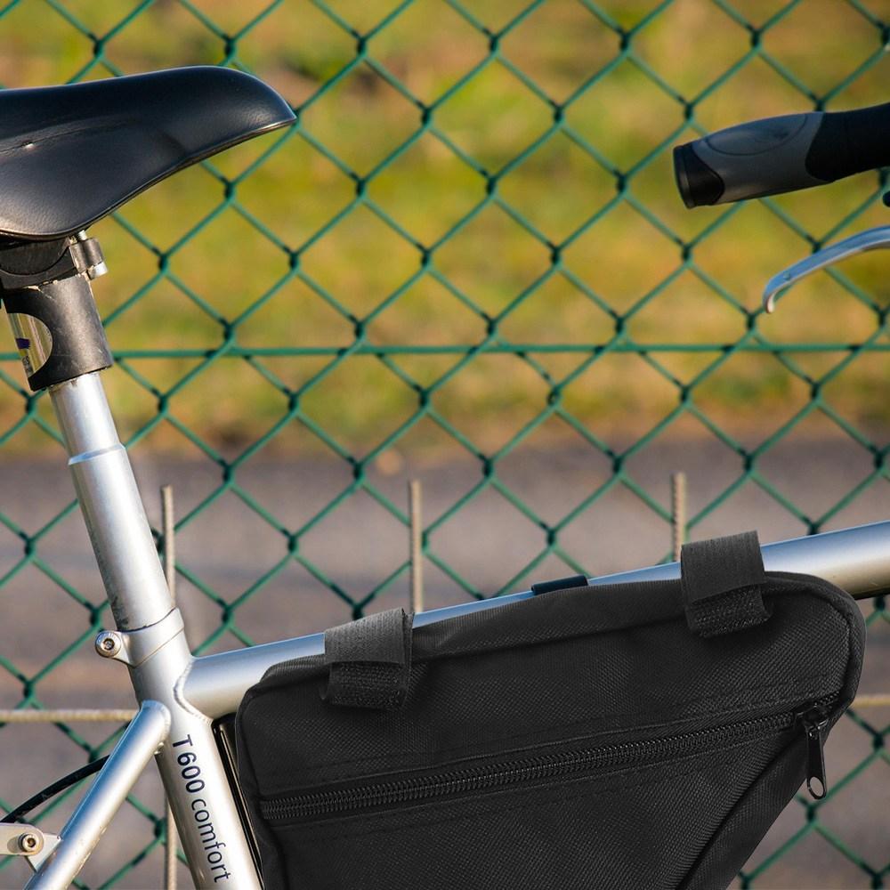 Spacious Storage Front Frame Handlebar Bags Bike Beam Hanging Bag  Outdoor Sports